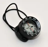 Kompass 30° s držákem - černý